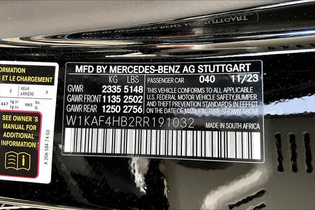 used 2024 Mercedes-Benz C-Class car, priced at $49,777