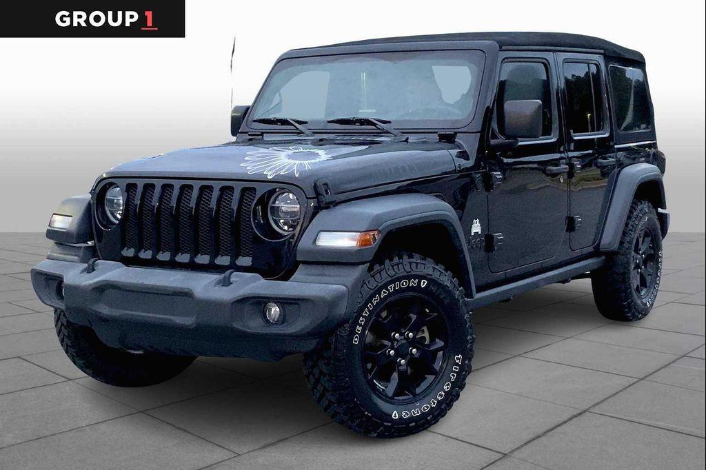 used 2020 Jeep Wrangler Unlimited car, priced at $29,298