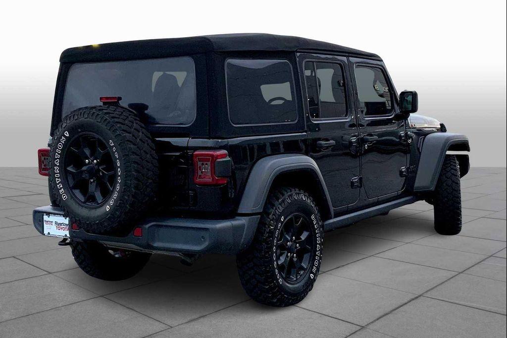 used 2020 Jeep Wrangler Unlimited car, priced at $29,298