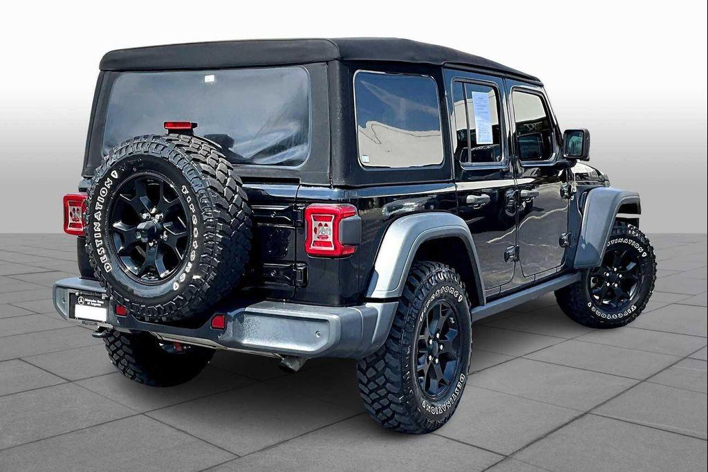 used 2020 Jeep Wrangler Unlimited car, priced at $28,998