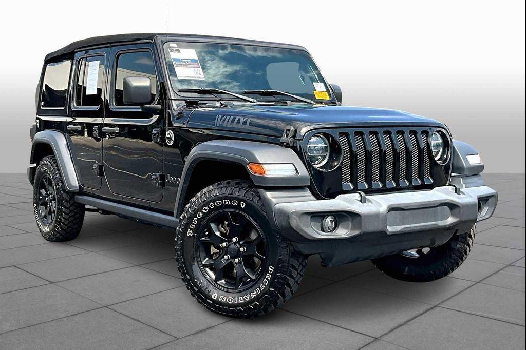 used 2020 Jeep Wrangler Unlimited car, priced at $28,998