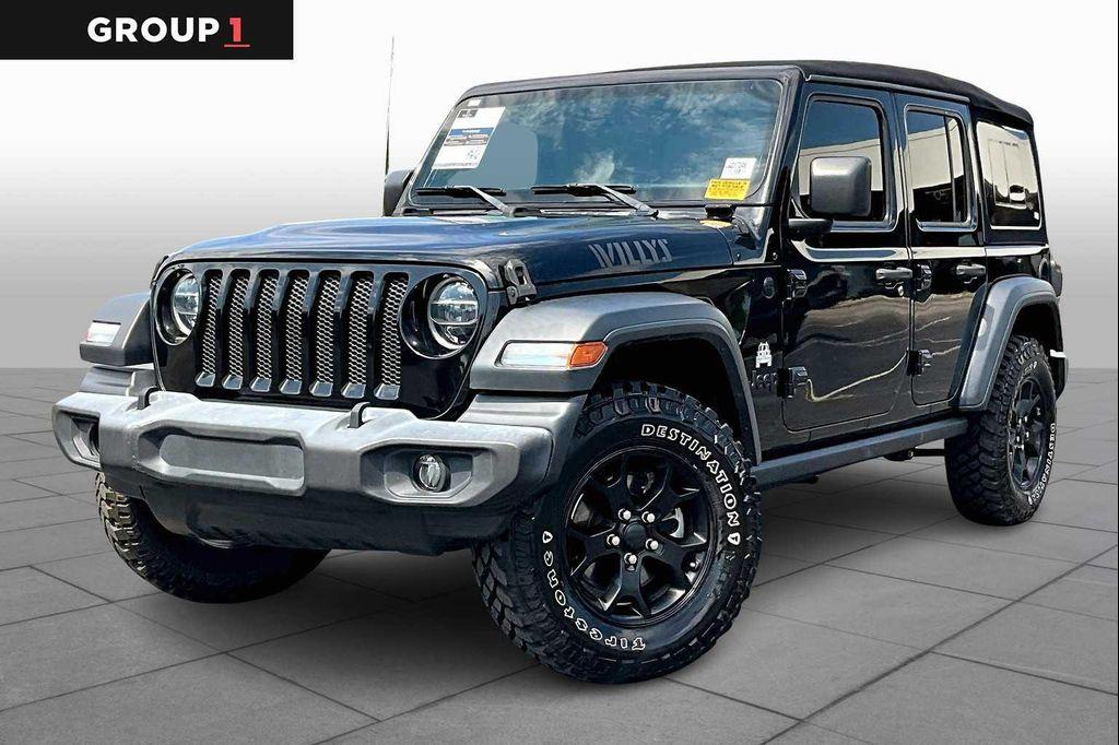 used 2020 Jeep Wrangler Unlimited car, priced at $28,998