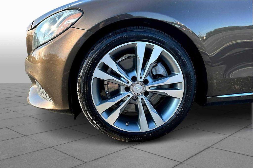 used 2015 Mercedes-Benz C-Class car, priced at $14,198