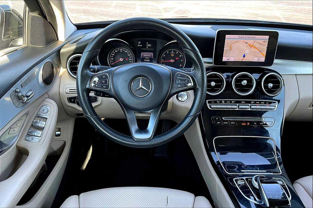 used 2015 Mercedes-Benz C-Class car, priced at $14,198