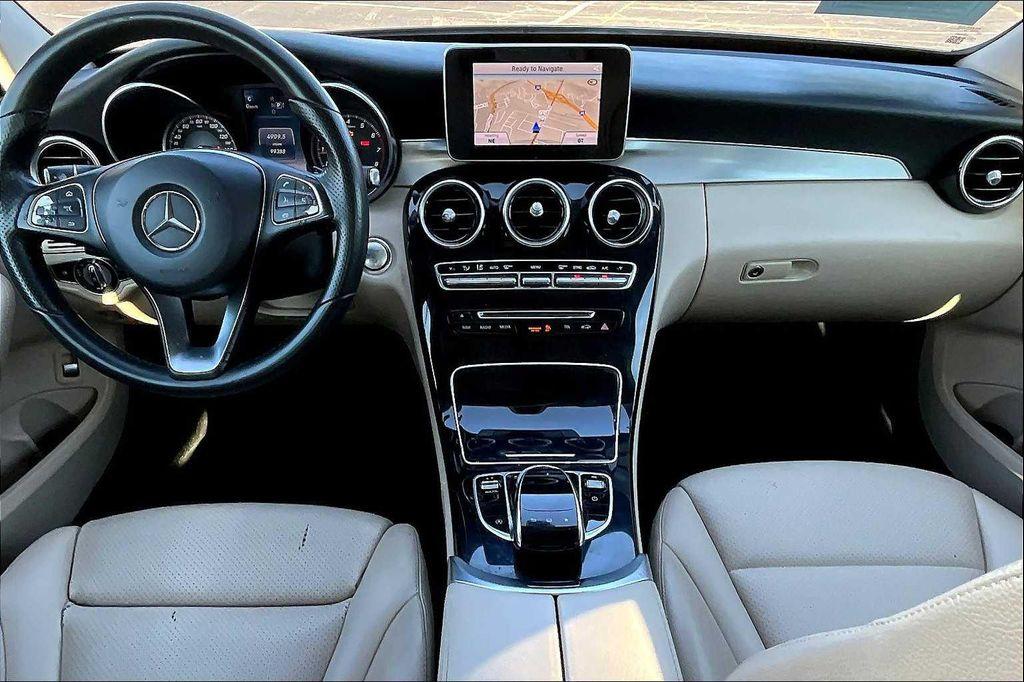 used 2015 Mercedes-Benz C-Class car, priced at $14,198