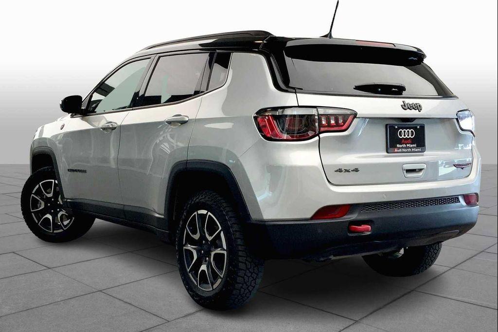 used 2024 Jeep Compass car, priced at $23,498