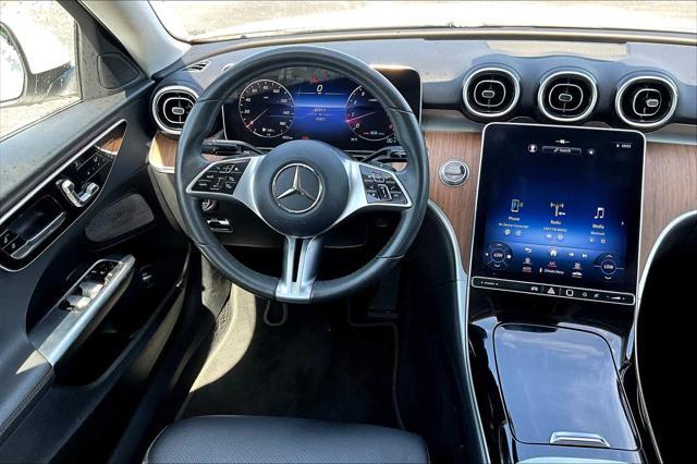 used 2022 Mercedes-Benz C-Class car, priced at $33,498