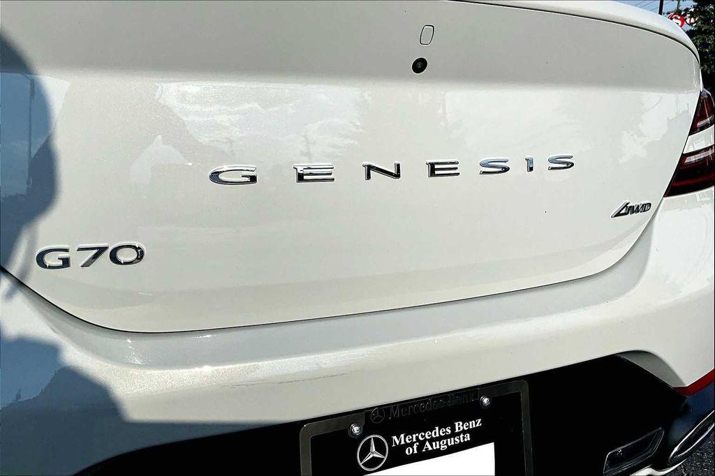 used 2025 Genesis G70 car, priced at $31,998