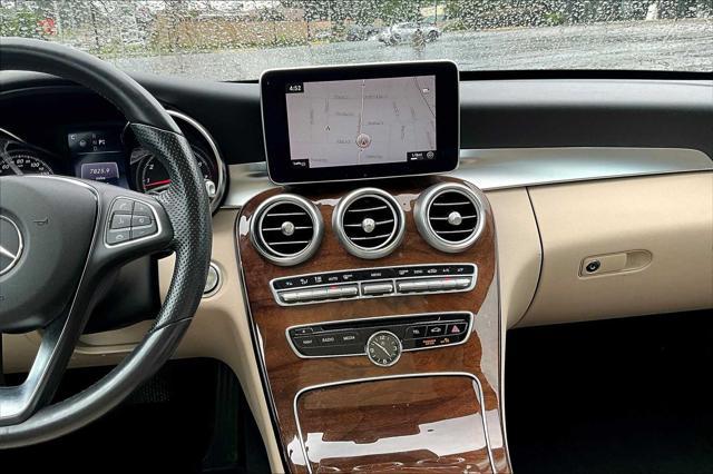 used 2017 Mercedes-Benz C-Class car, priced at $18,098