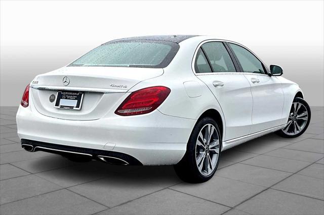 used 2017 Mercedes-Benz C-Class car, priced at $18,098