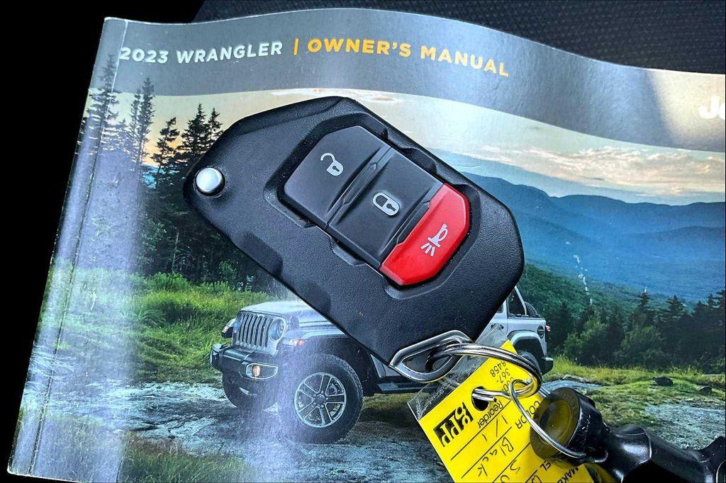 used 2023 Jeep Wrangler car, priced at $30,598