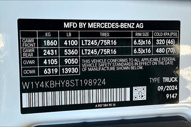 new 2025 Mercedes-Benz Sprinter 2500 car, priced at $58,812