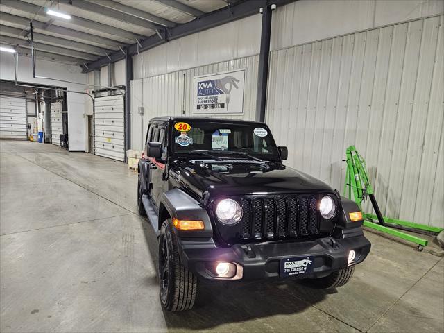 used 2020 Jeep Wrangler Unlimited car, priced at $29,000