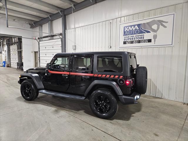 used 2020 Jeep Wrangler Unlimited car, priced at $29,000