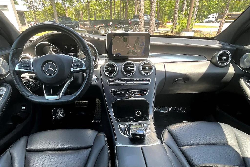 used 2015 Mercedes-Benz C-Class car, priced at $18,700