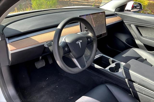 used 2021 Tesla Model 3 car, priced at $27,600