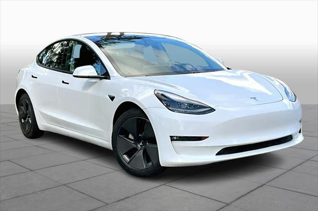 used 2021 Tesla Model 3 car, priced at $27,600