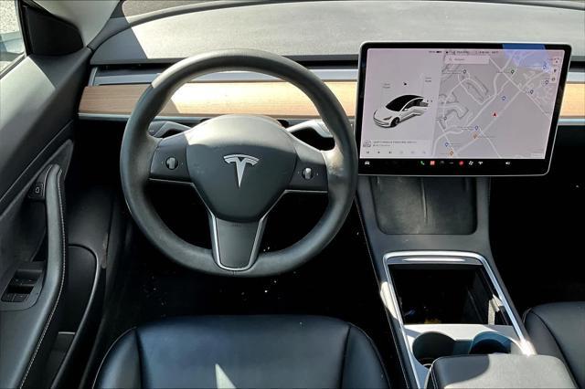 used 2021 Tesla Model 3 car, priced at $27,600