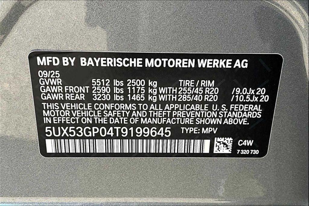 new 2026 BMW X3 car, priced at $54,595