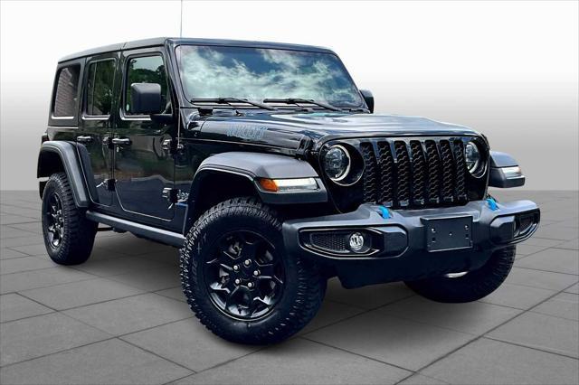 used 2023 Jeep Wrangler 4xe car, priced at $31,300