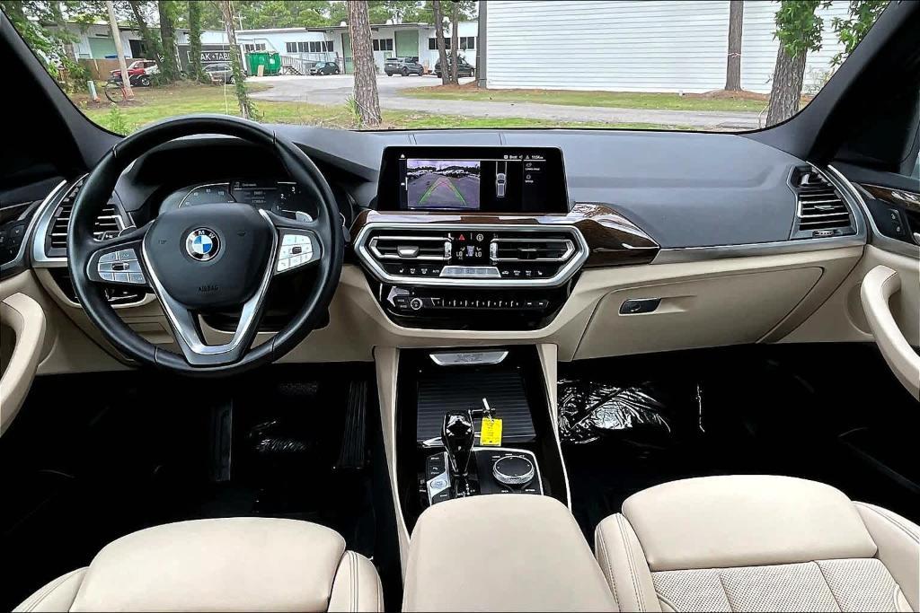 used 2022 BMW X3 car, priced at $37,900