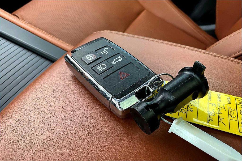 used 2021 Jaguar F-PACE car, priced at $32,400