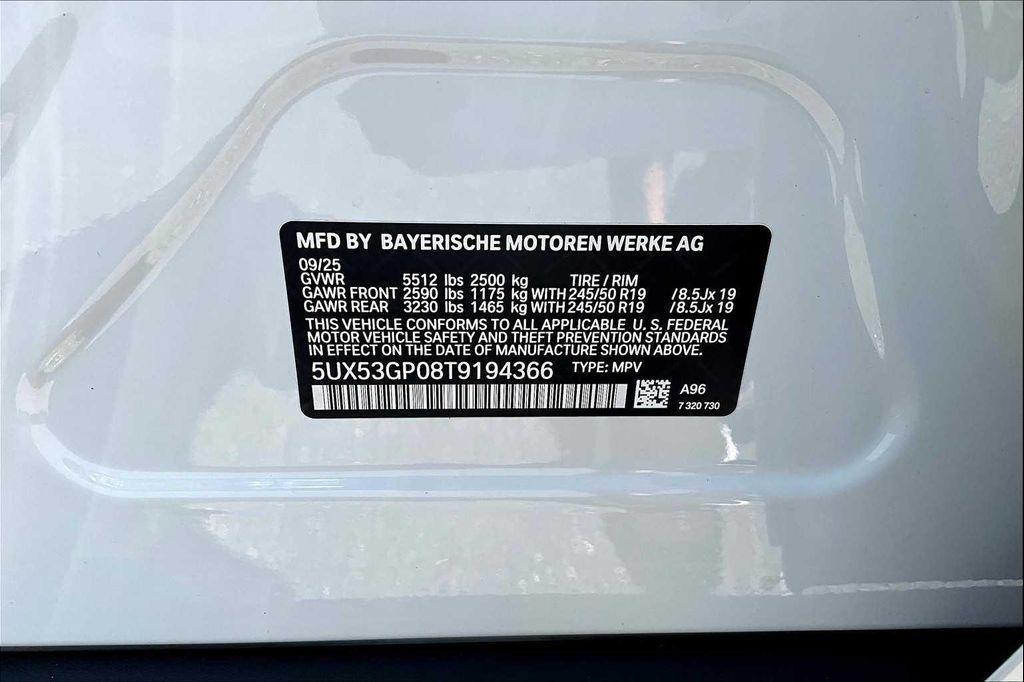 new 2026 BMW X3 car, priced at $55,545