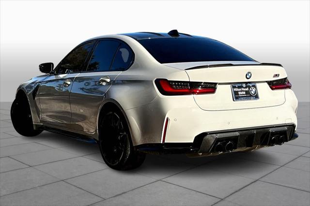 used 2022 BMW M3 car, priced at $81,400