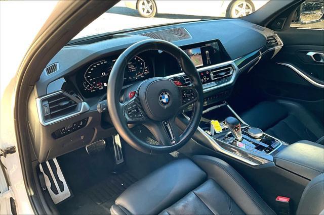 used 2022 BMW M3 car, priced at $81,400