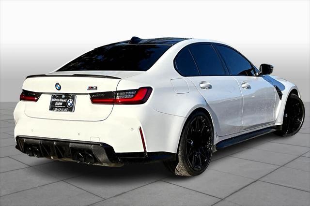 used 2022 BMW M3 car, priced at $81,400