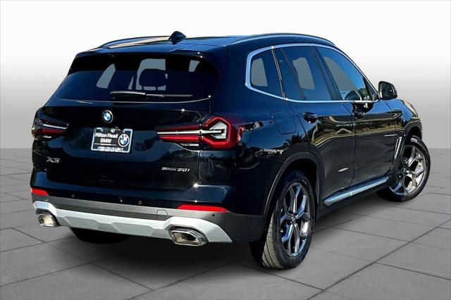 used 2022 BMW X3 car, priced at $32,400