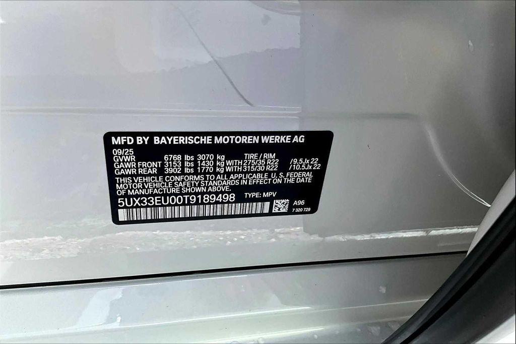 new 2026 BMW X5 car, priced at $104,275