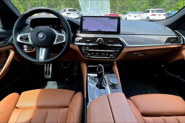 used 2022 BMW 530e car, priced at $36,800