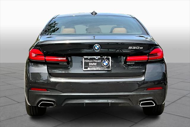 used 2022 BMW 530e car, priced at $36,800