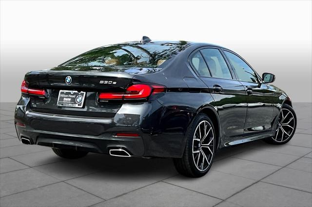 used 2022 BMW 530e car, priced at $36,800