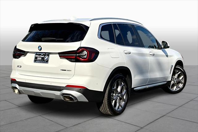 used 2024 BMW X3 car, priced at $48,300