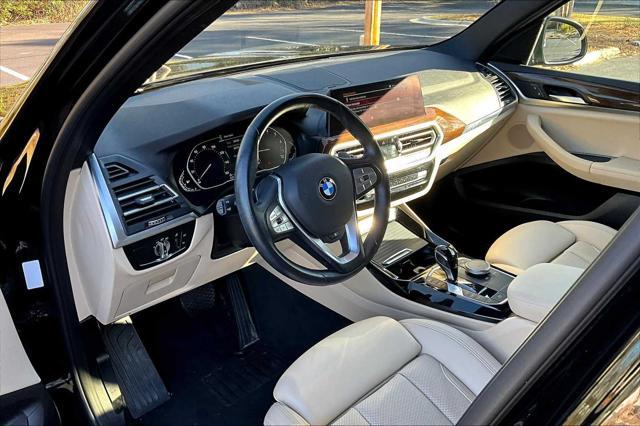 used 2022 BMW X3 car, priced at $33,900