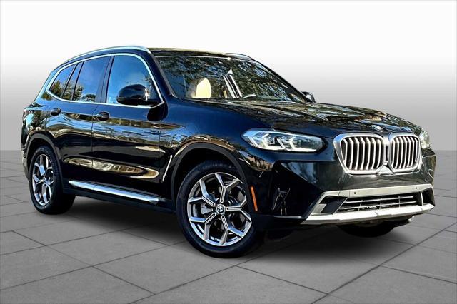 used 2022 BMW X3 car, priced at $33,900