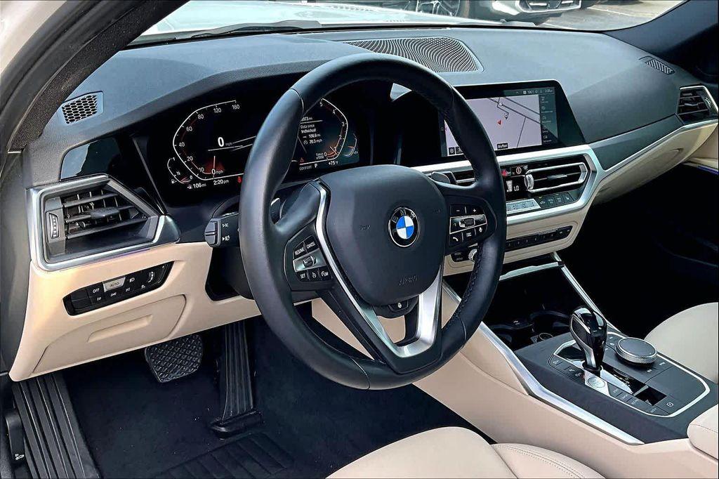 used 2021 BMW 330 car, priced at $27,900