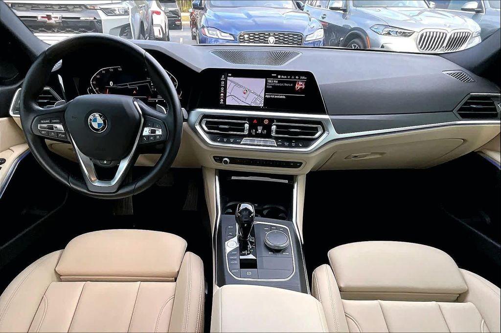 used 2021 BMW 330 car, priced at $27,900