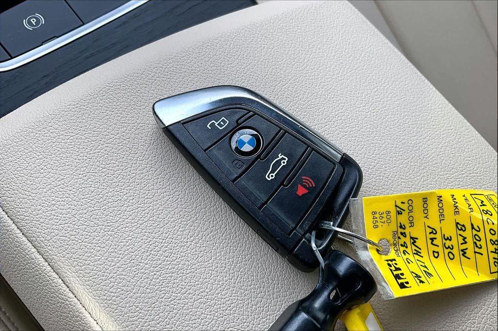 used 2021 BMW 330 car, priced at $27,900