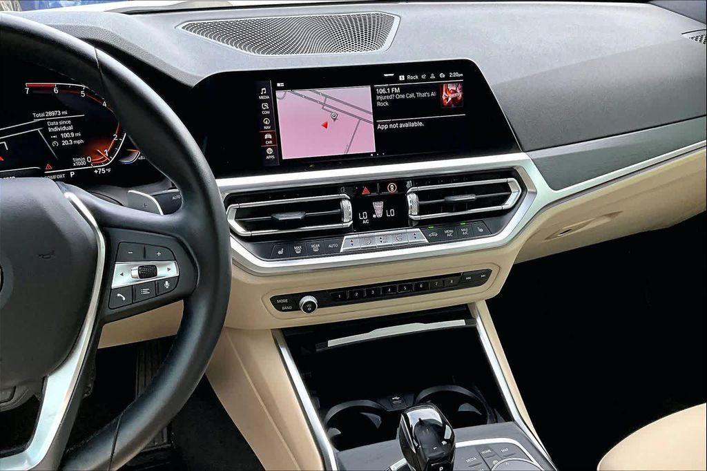 used 2021 BMW 330 car, priced at $27,900
