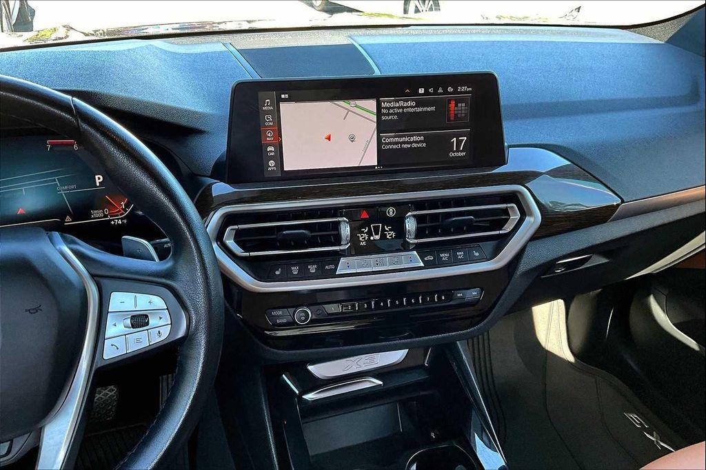 used 2022 BMW X3 car, priced at $33,362
