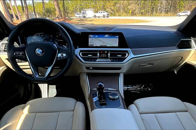 used 2021 BMW 330 car, priced at $29,124