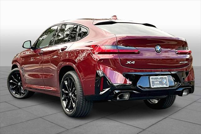 new 2025 BMW X4 car, priced at $65,915