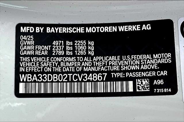 new 2026 BMW 430 car, priced at $65,595