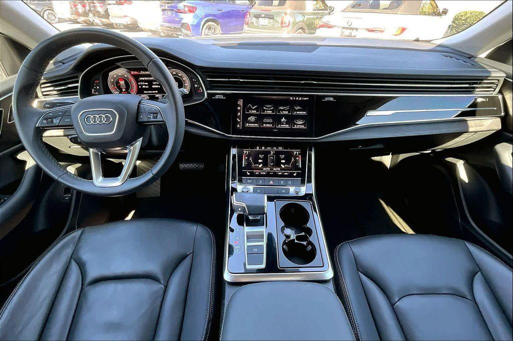 used 2023 Audi Q8 car, priced at $43,400