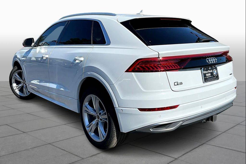 used 2023 Audi Q8 car, priced at $43,400