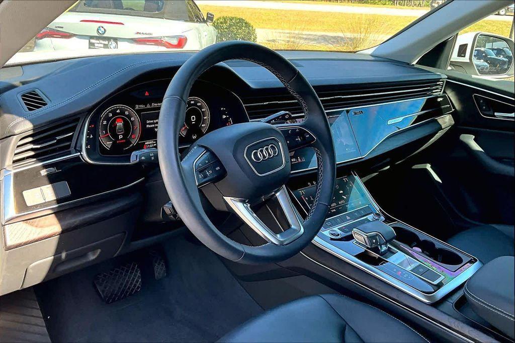used 2023 Audi Q8 car, priced at $43,400