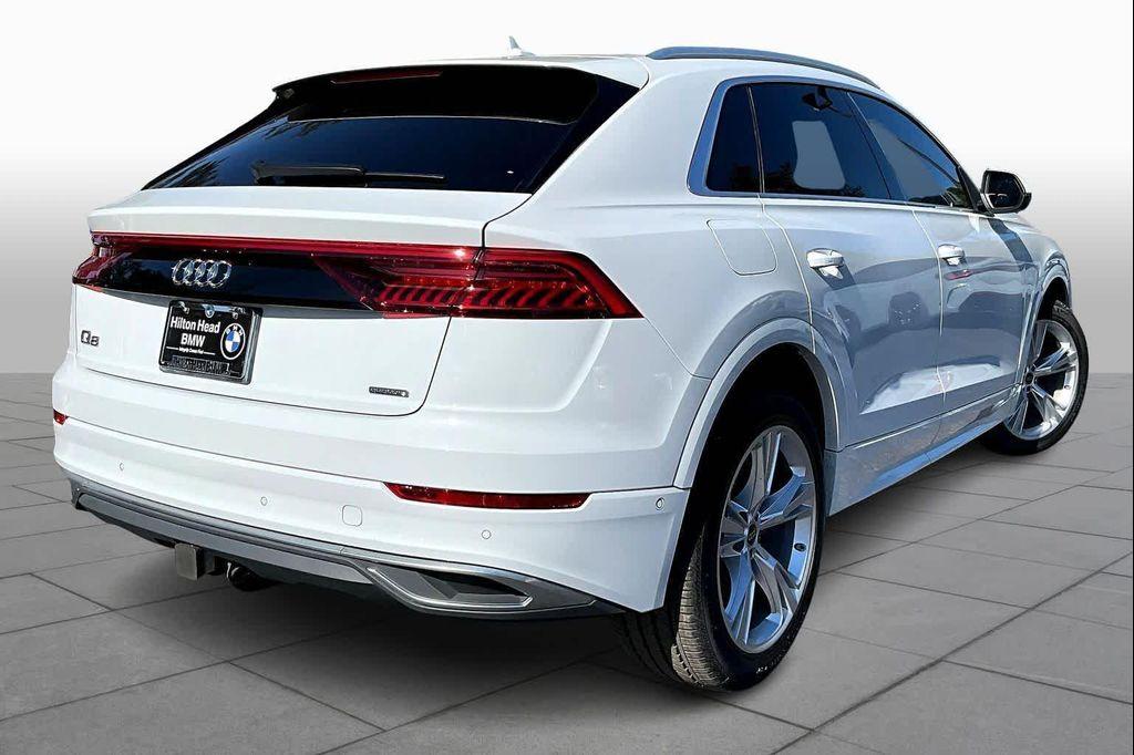 used 2023 Audi Q8 car, priced at $43,400